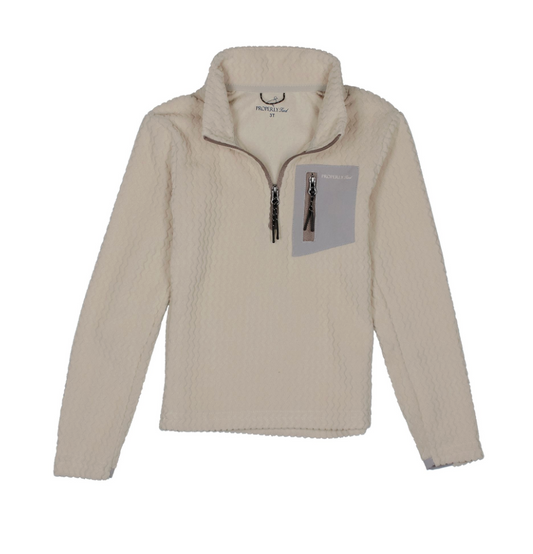 Boys Yukon Pullover White Oak