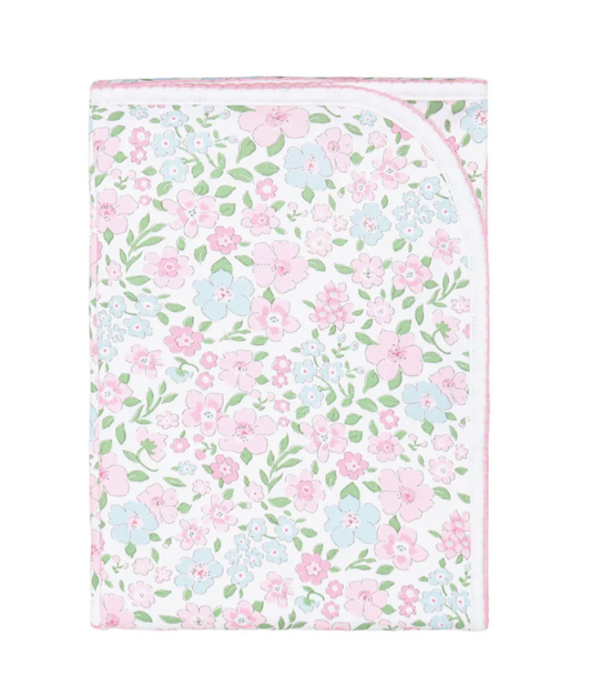English Garden Receiving Blanket