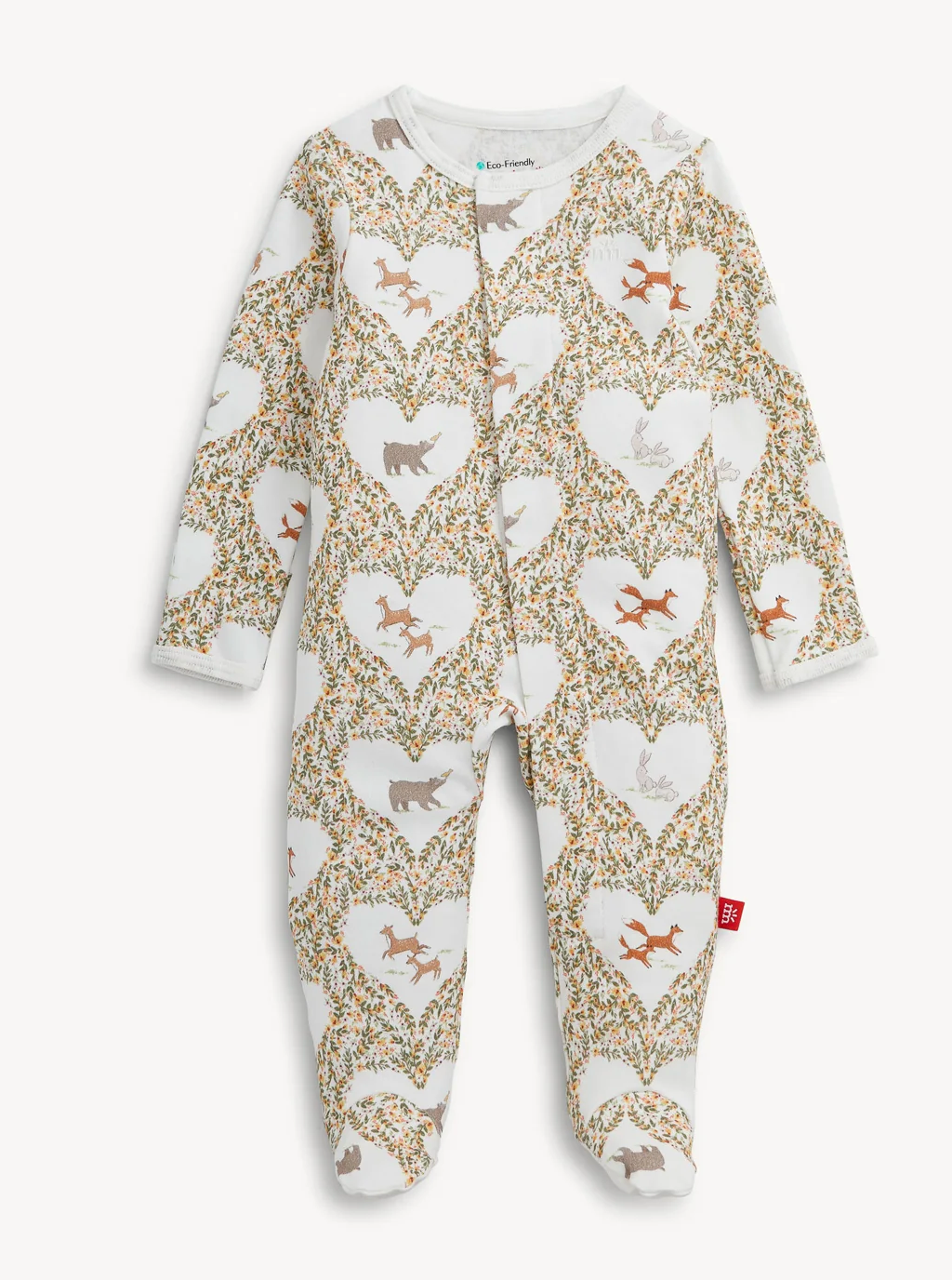 Animal Heart Magnetic Footie