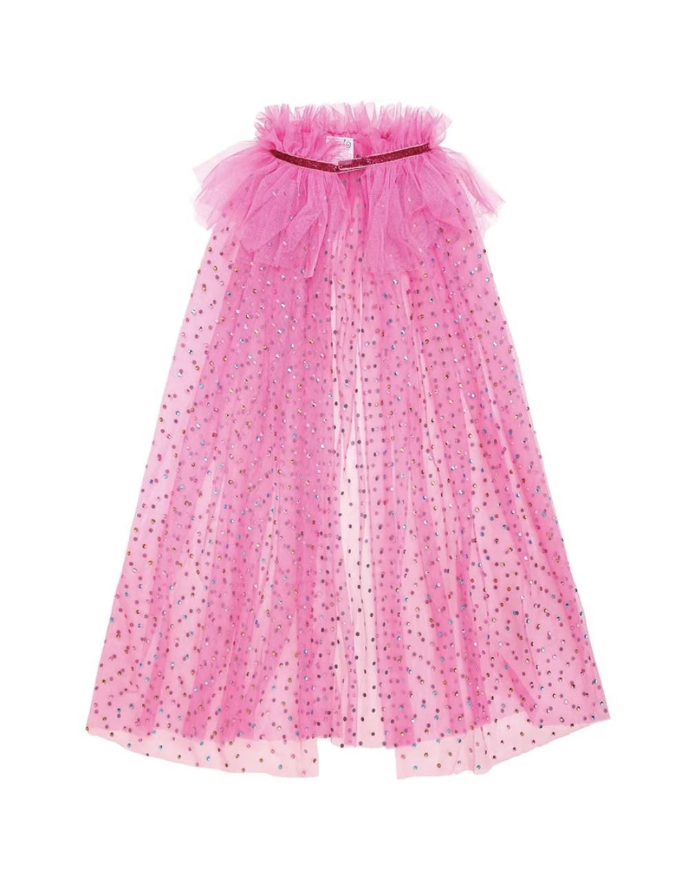 Raspberry Rhinestone Cape