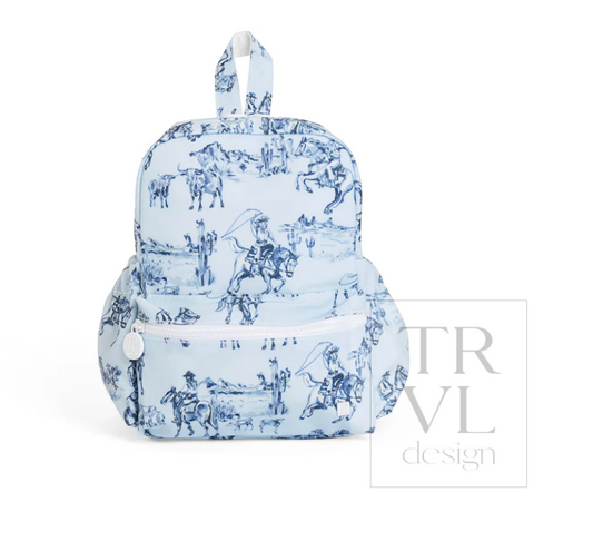 Mini Backer Backpack Cowboy Toile