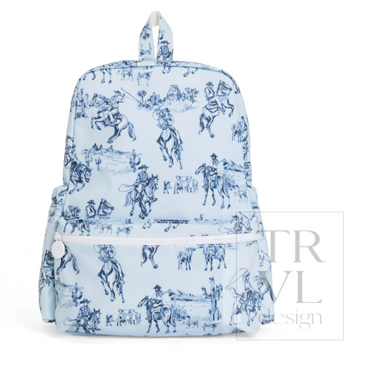 Backpacker Backpack Cowboy Toile