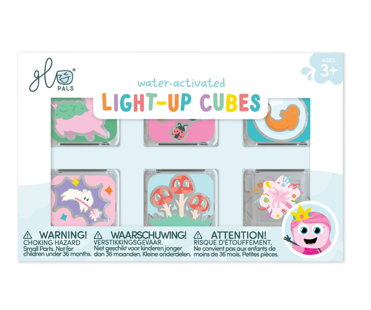 Glo Pals: 6pk Light-Up Cubes Gift Set