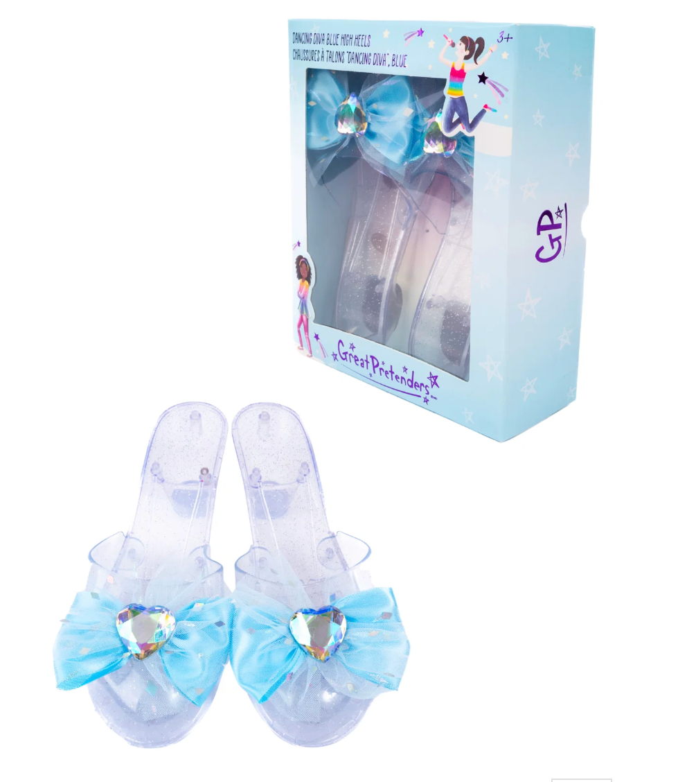 Dancing Diva Blue High Heels