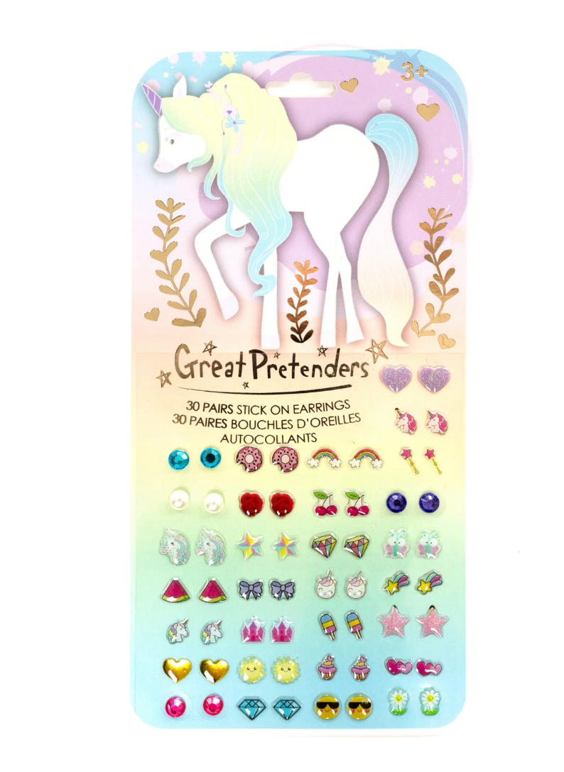 Whimsical Unicorn Sticker Earrings