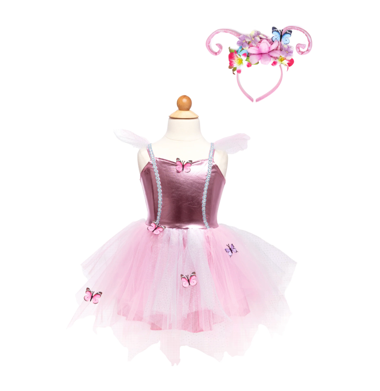 Woodland Butterfly Dress & Headpiece