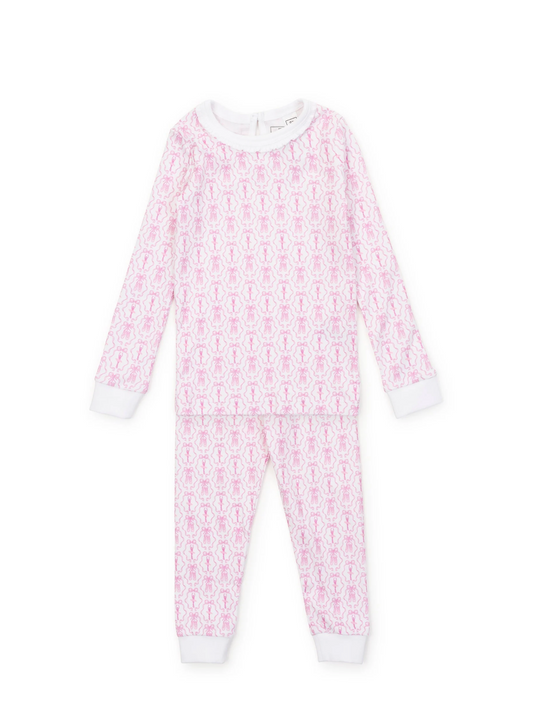 Ava Girls' Pajama Pant Set - Ballet and Bows