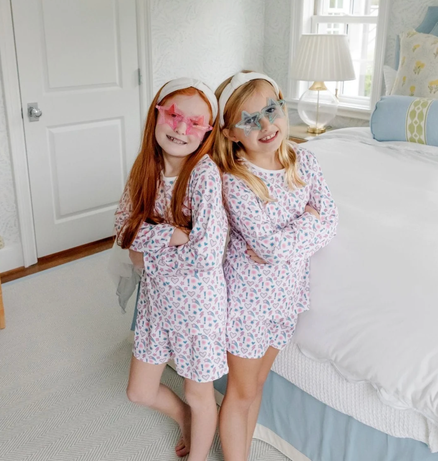 Sophie Girls' Short Set - Cosmic Crush