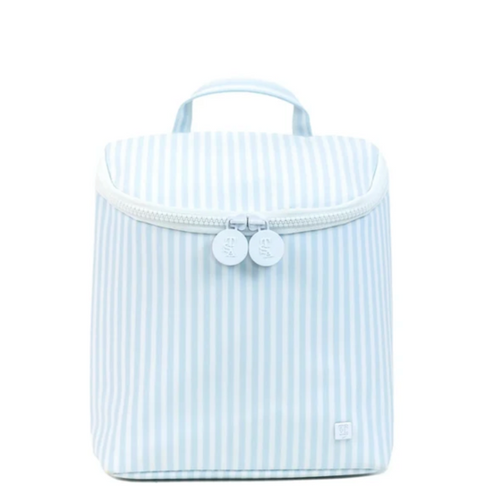 Take Away Insulated Lunch Bag- Pimlico Stripe Blue