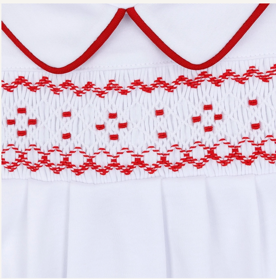 Henry Smocked Footie Boy