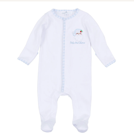 Sweet St. Nick Baby's First Christmas Footie