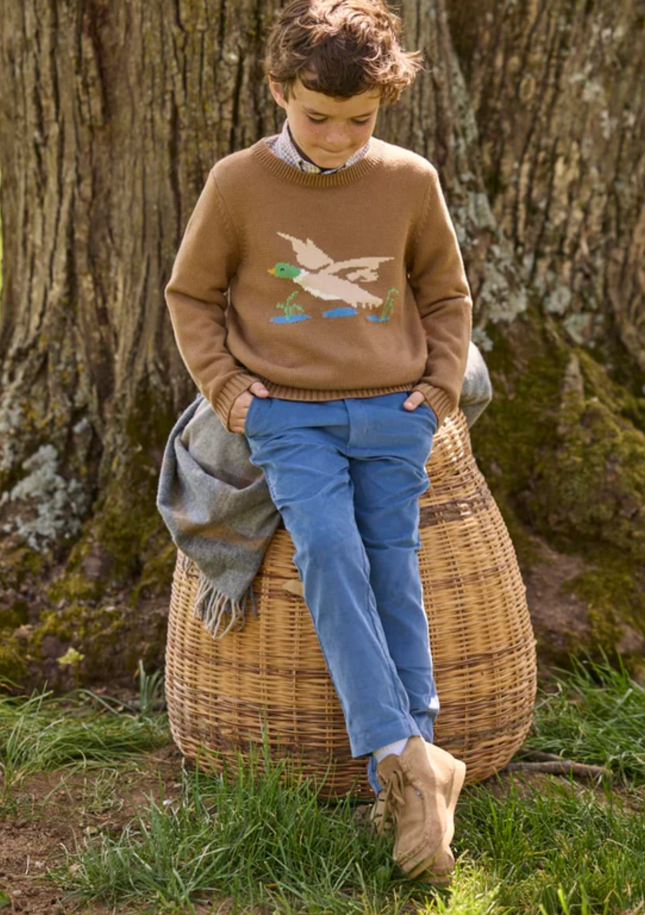 Classic Pants - Stormy Blue Corduroy