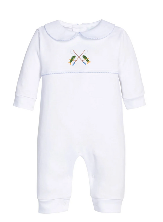 Crochet Playsuit - Fishing Rod