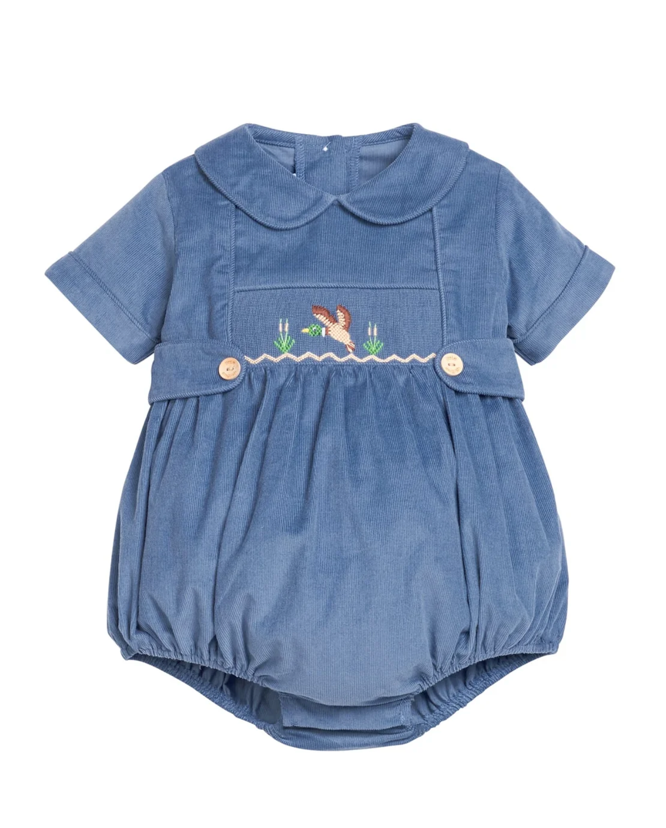 Smocked Daniel Bubble- Flying Mallard