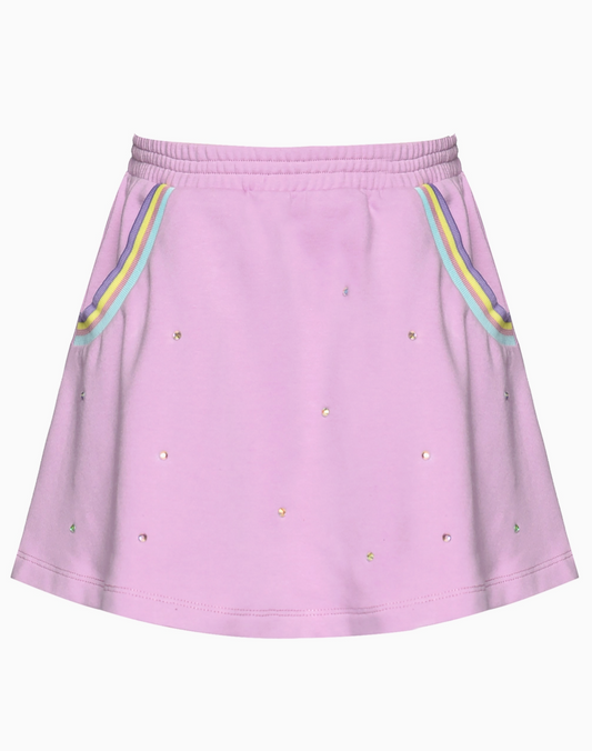Lavender Flared Skirt