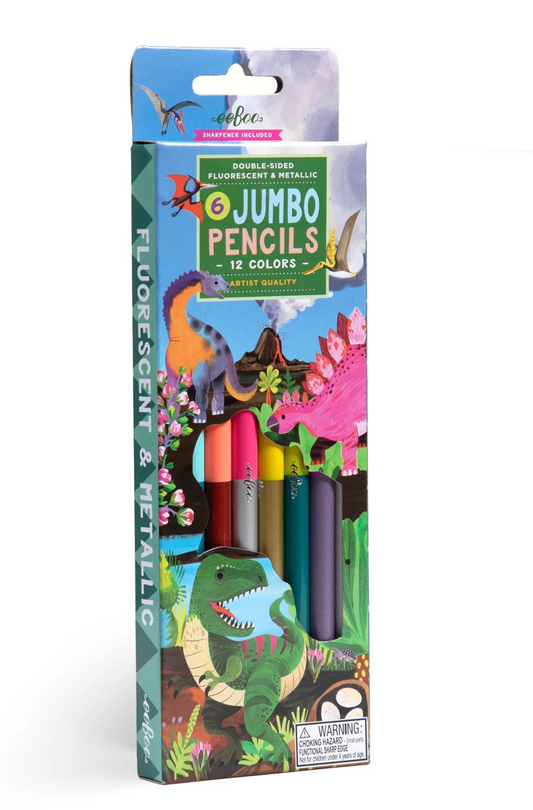 Dinosaur 6 Jumbo Special Pencils