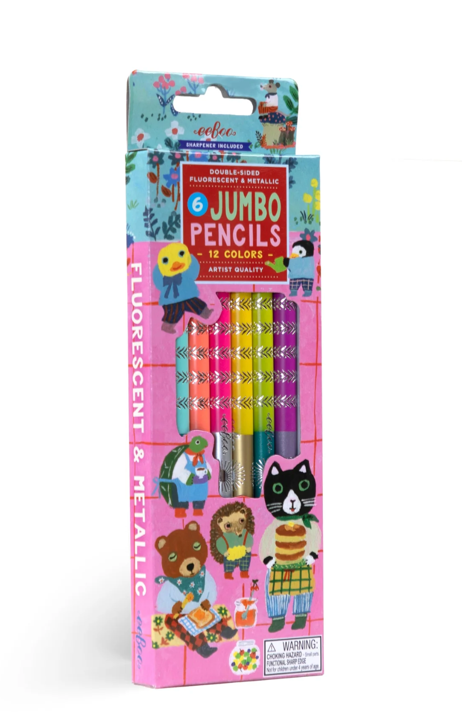 Sweet Celebration 6 Jumbo Pencils