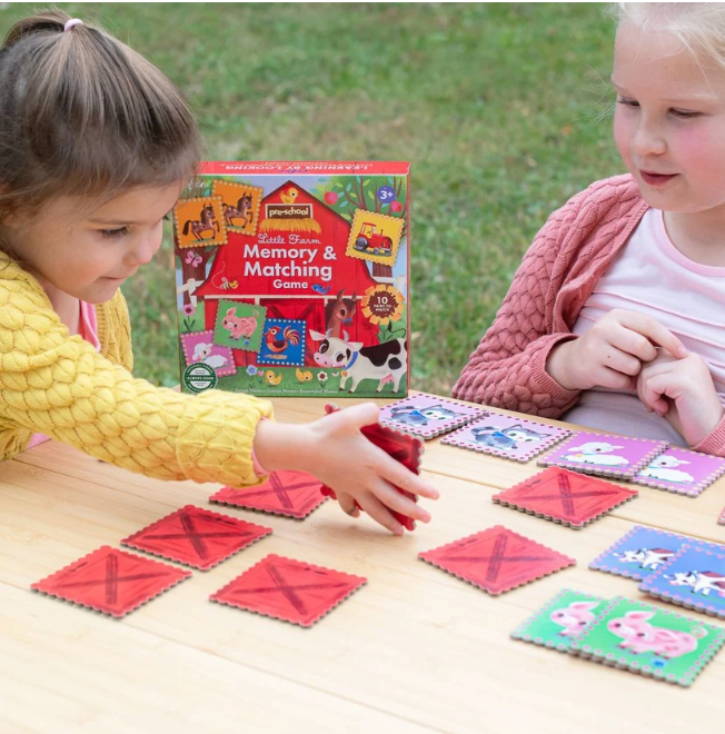 Pre-School Little Farm Matching Game