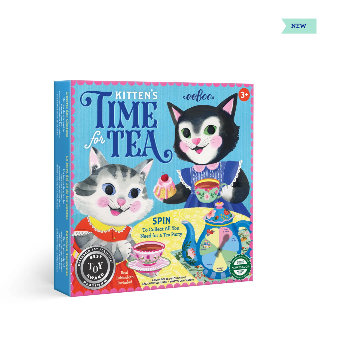 Kitten's Time for Tea Spinner Game