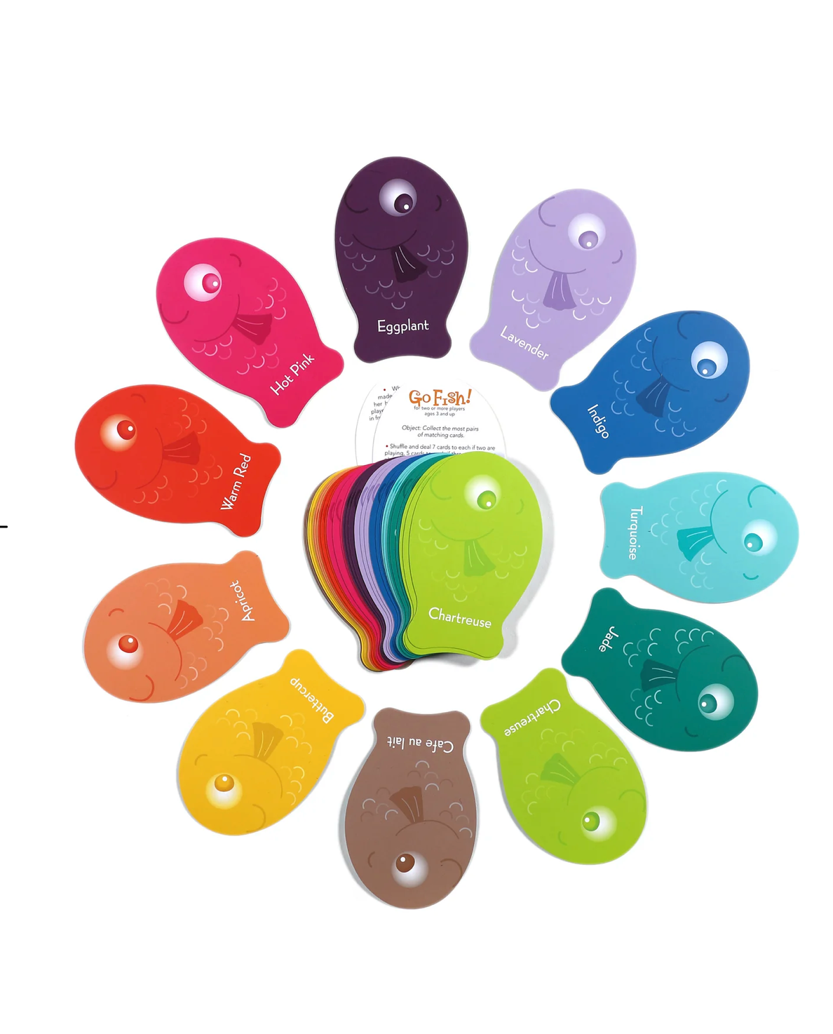 Color Go Fish Playing Cards