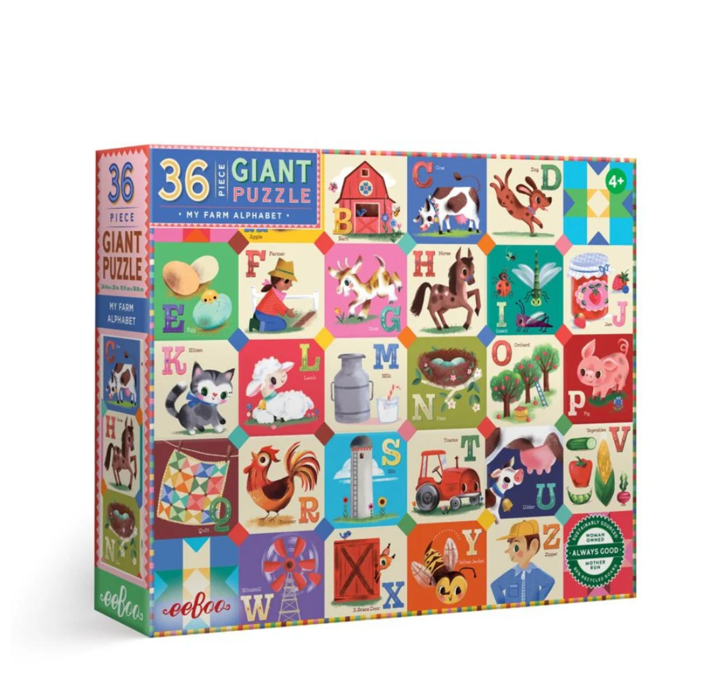 My Farm Alphabet 36 Giant Puzzle
