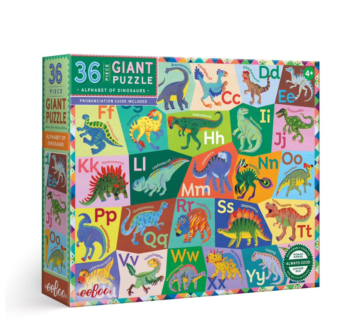 Alphabet of Dinosaurs 36 Giant Puzzle