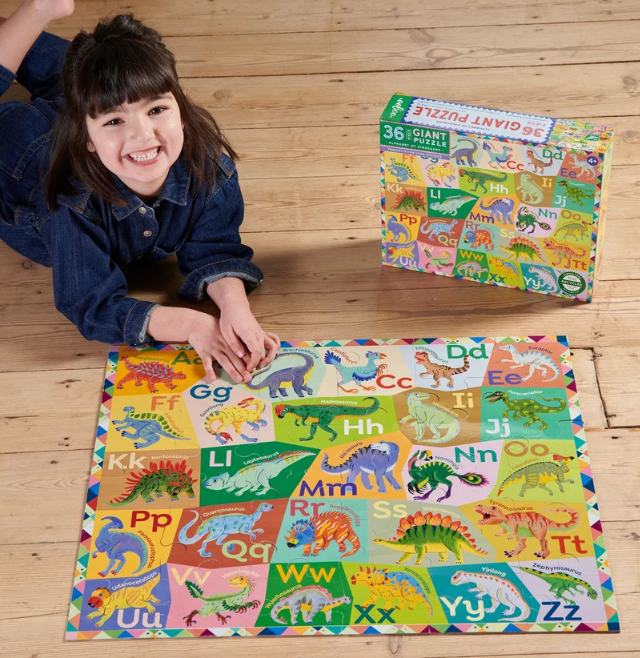 Alphabet of Dinosaurs 36 Giant Puzzle