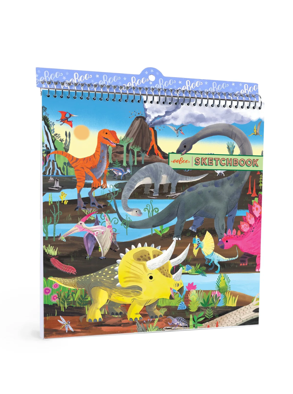Dinosaur Square Sketchbook