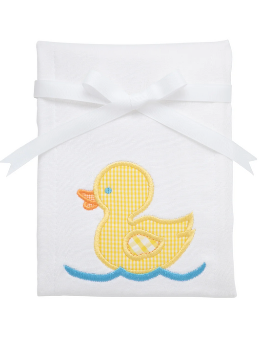 Duck Applique Burp