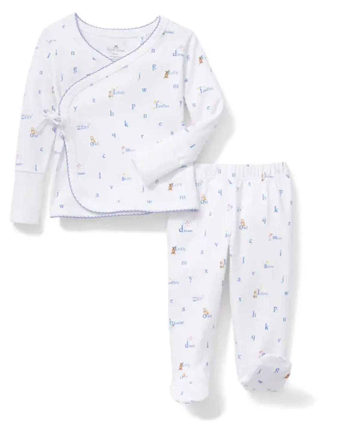 Letters and Lullabies Pima Wrap Set