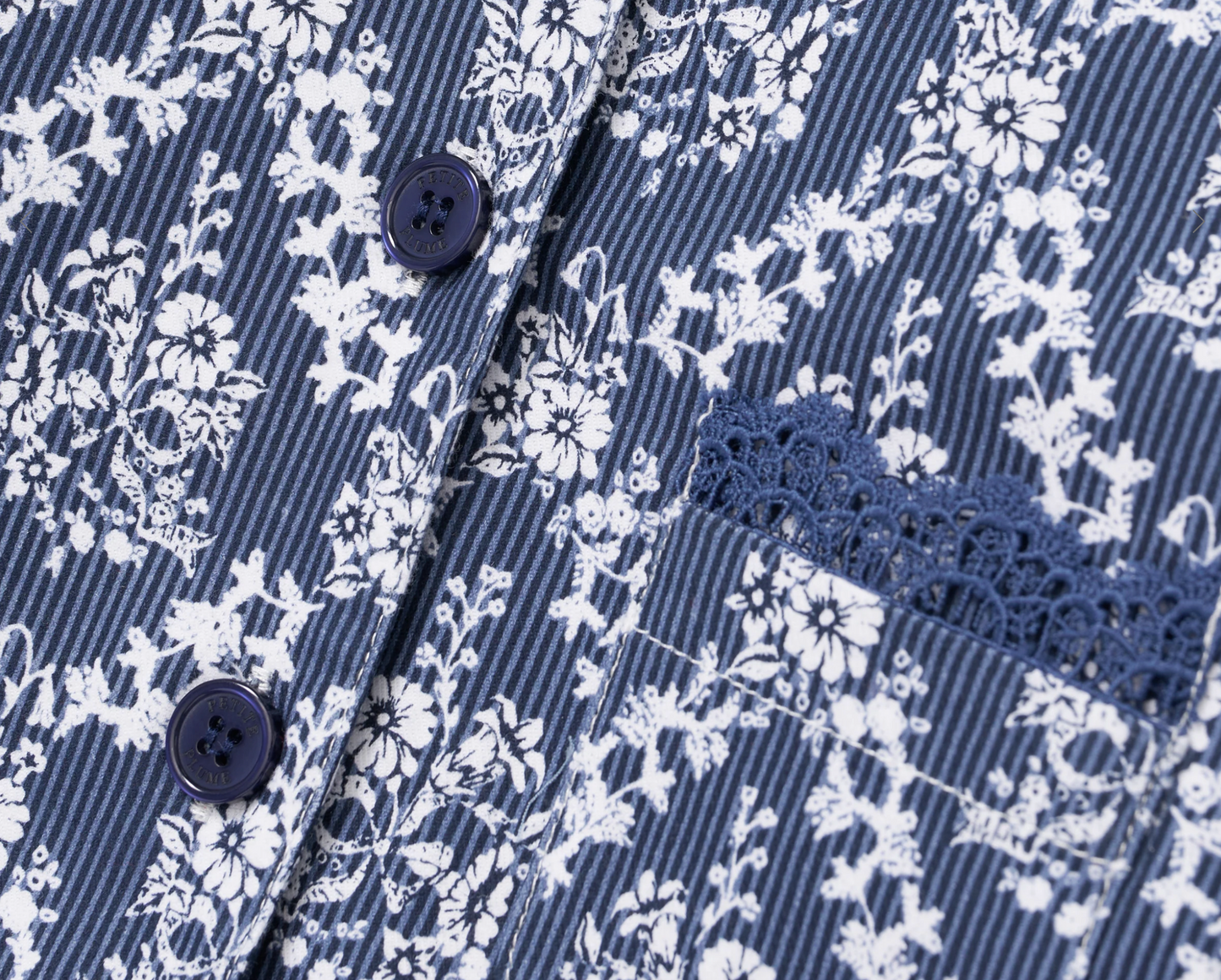 Twill Pajama Set Innkeeper Trellis