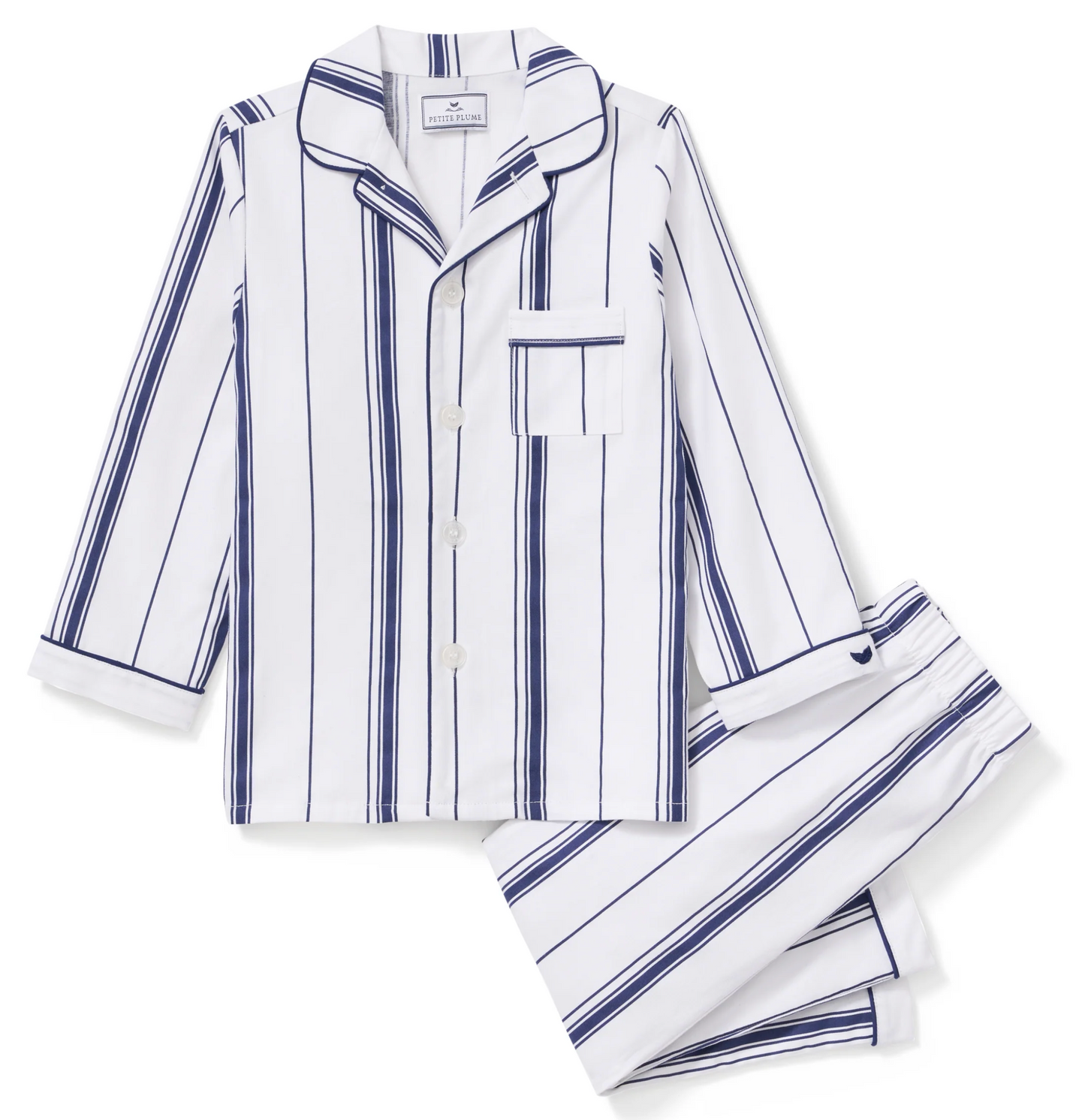 Twill Pajama Set Parlor Stripe