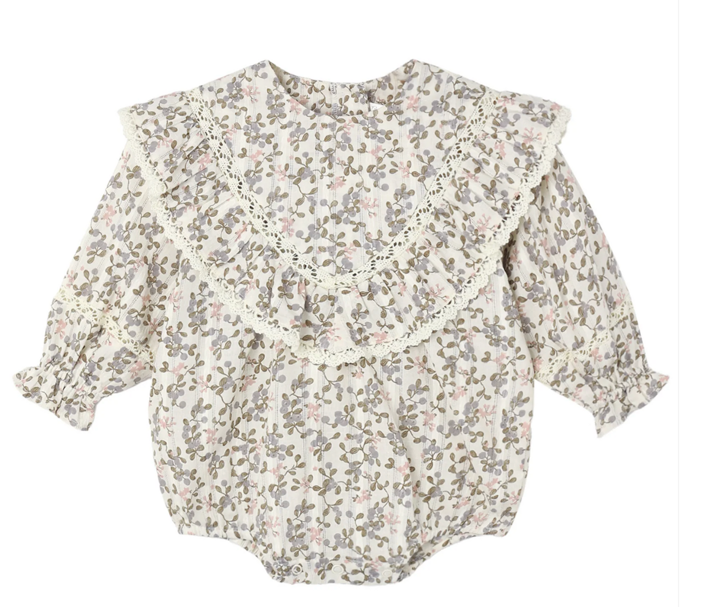 Winnie Romper Winter Garden