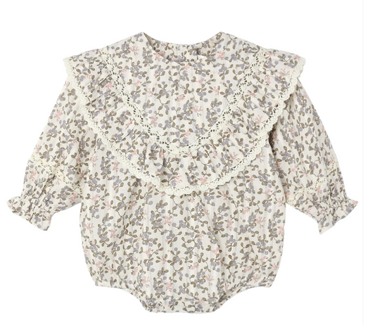 Winnie Romper Winter Garden