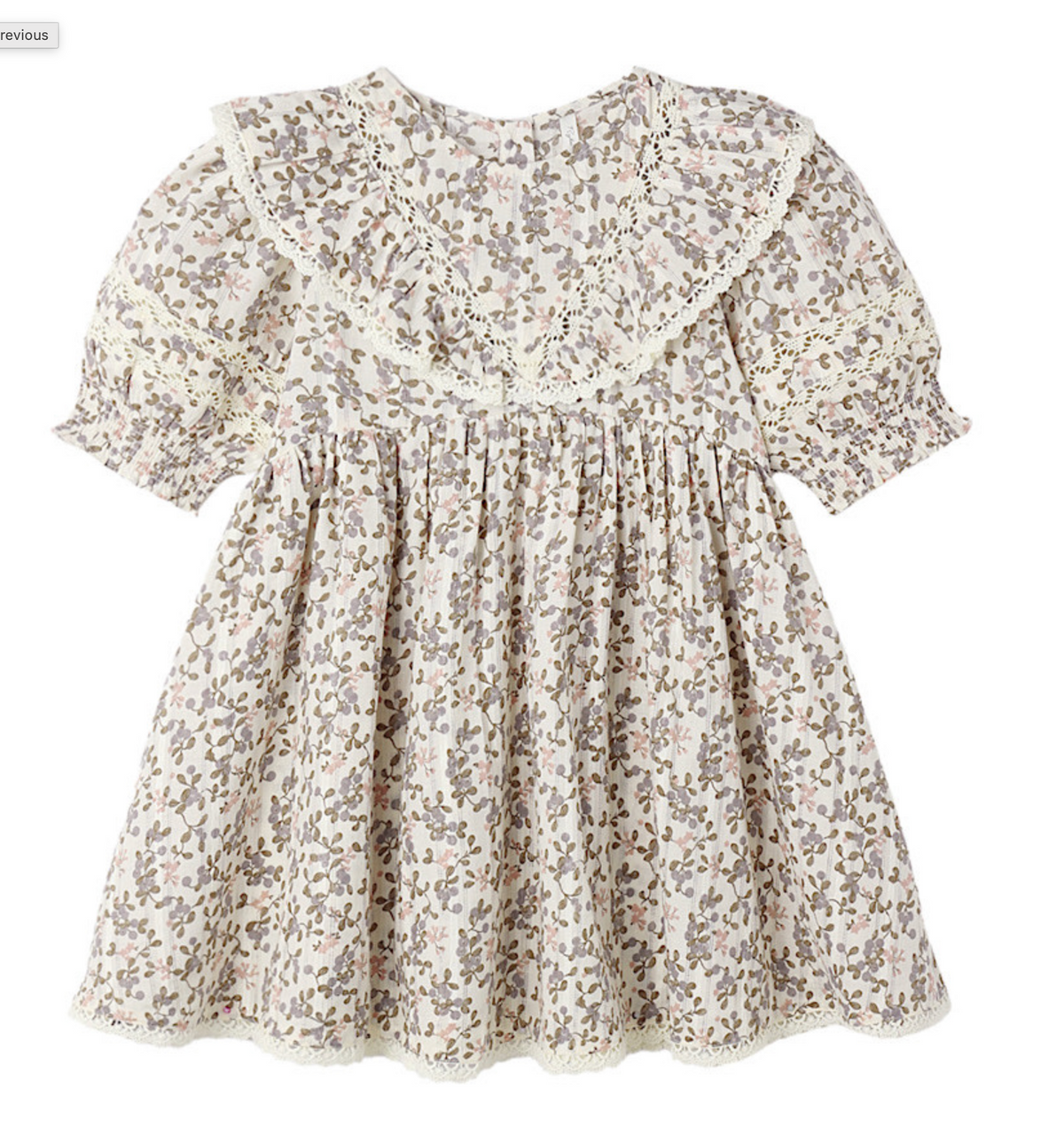Winnie Dress Winter Garden