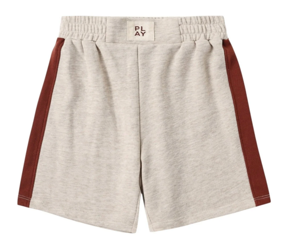 Boxing Sweat Short Heathered Ash