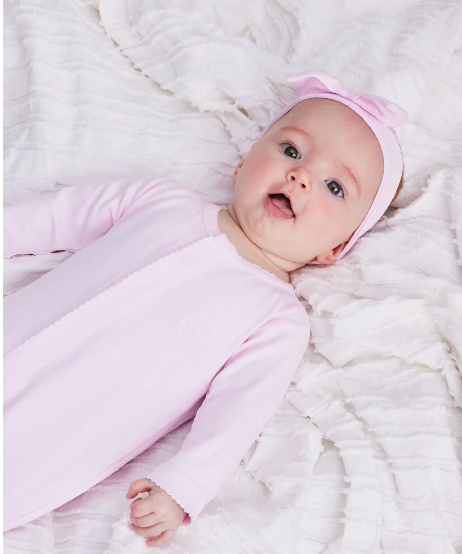 Basics Pink Bow Headband