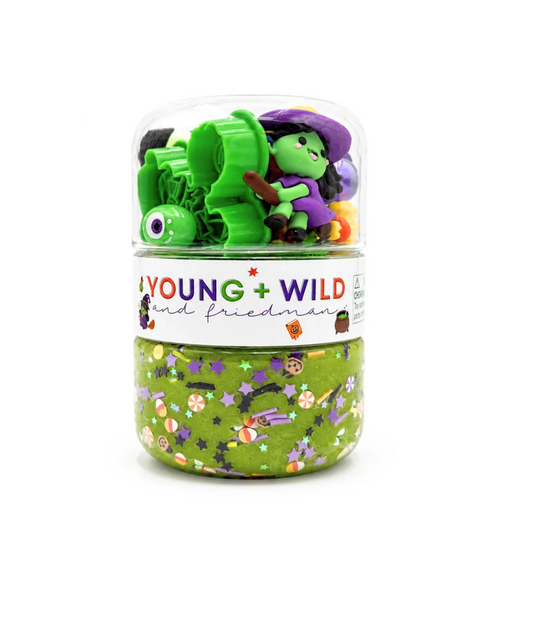 Grab & Go Dough Jar- Witch