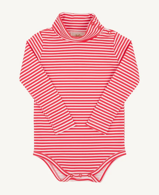 Tatum's Turtleneck Richmond Red Stripe