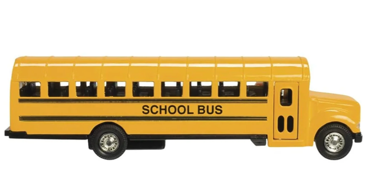 Pull Back School Bus