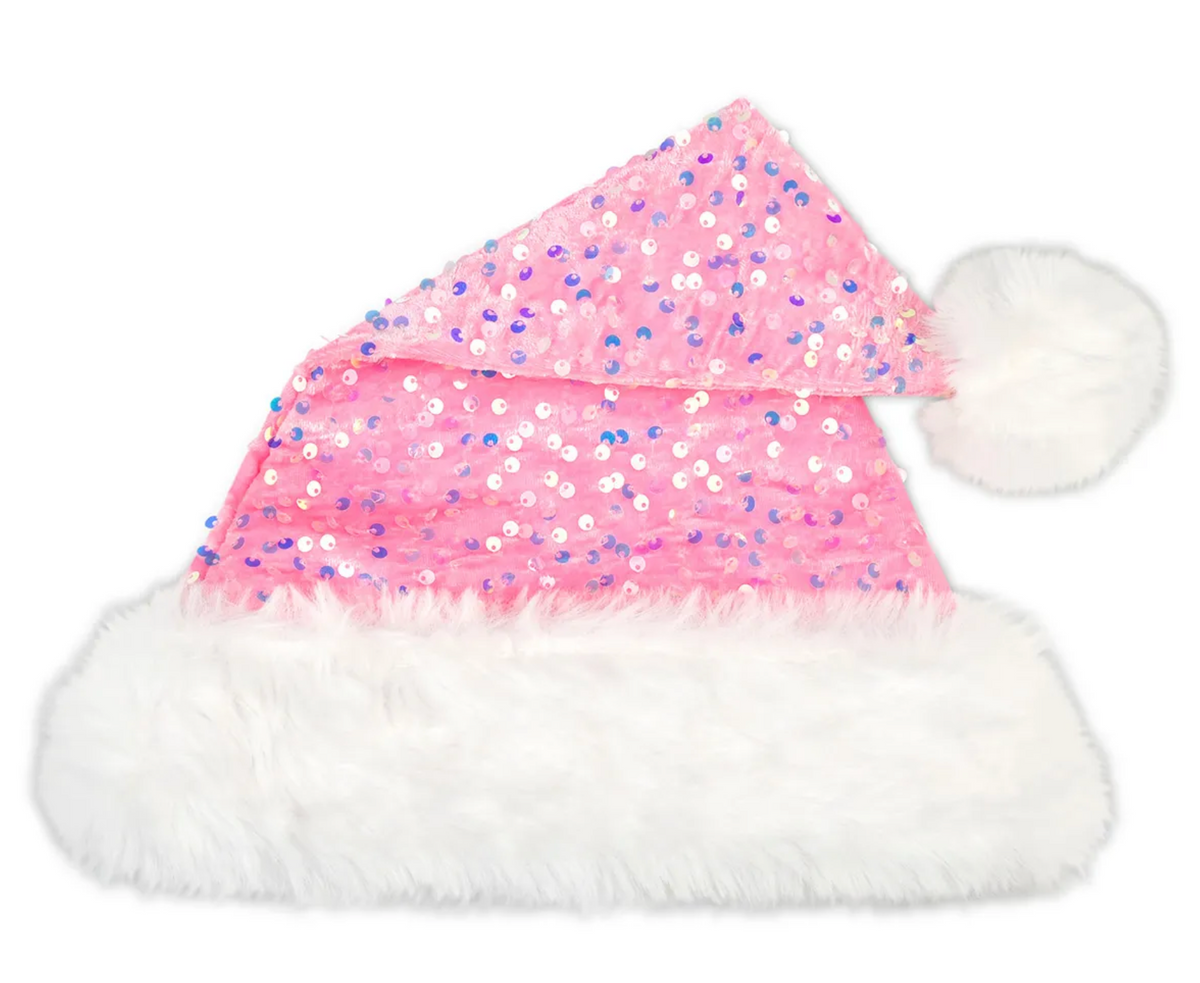 Sequin Santa Hat