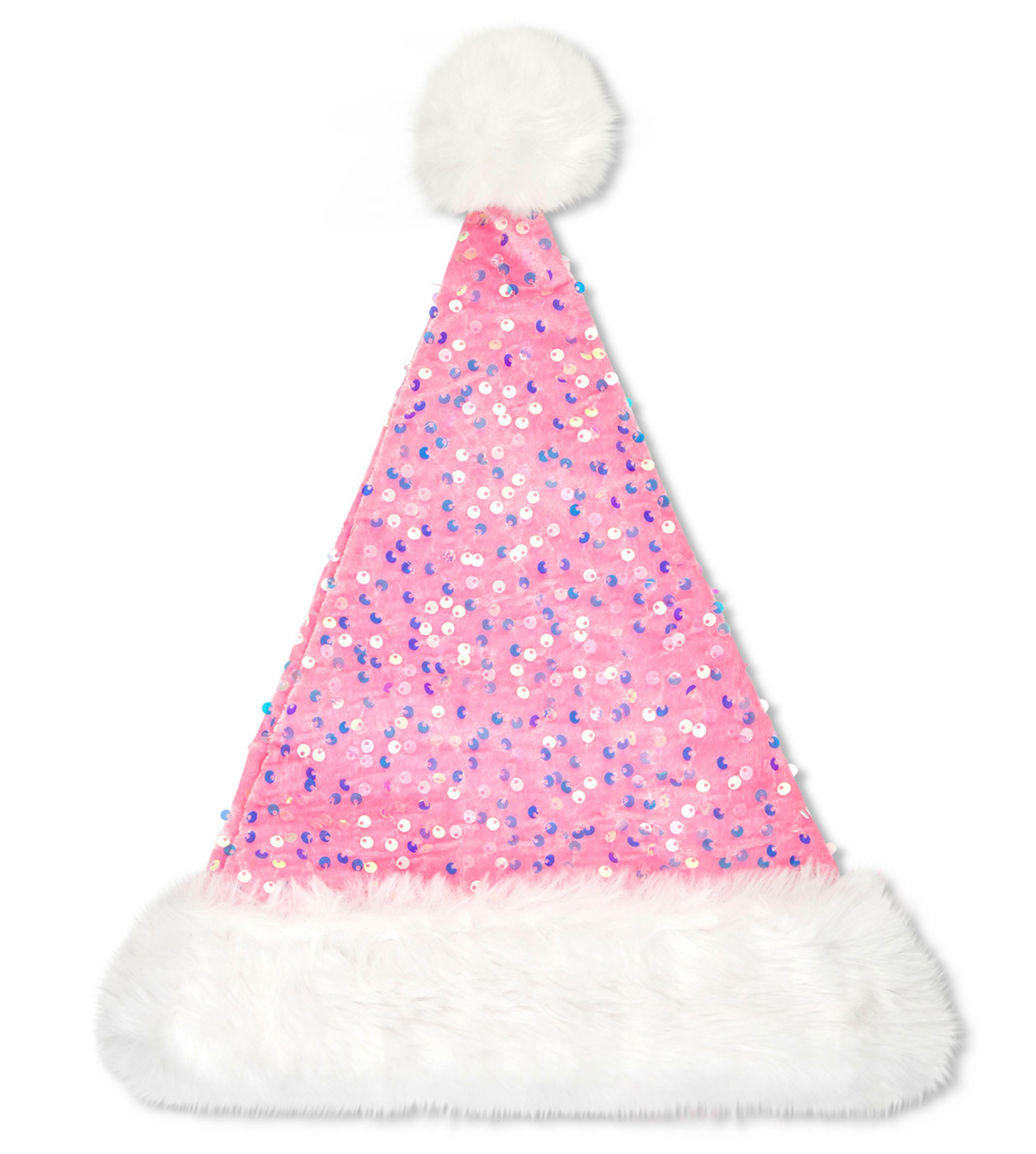 Sequin Santa Hat