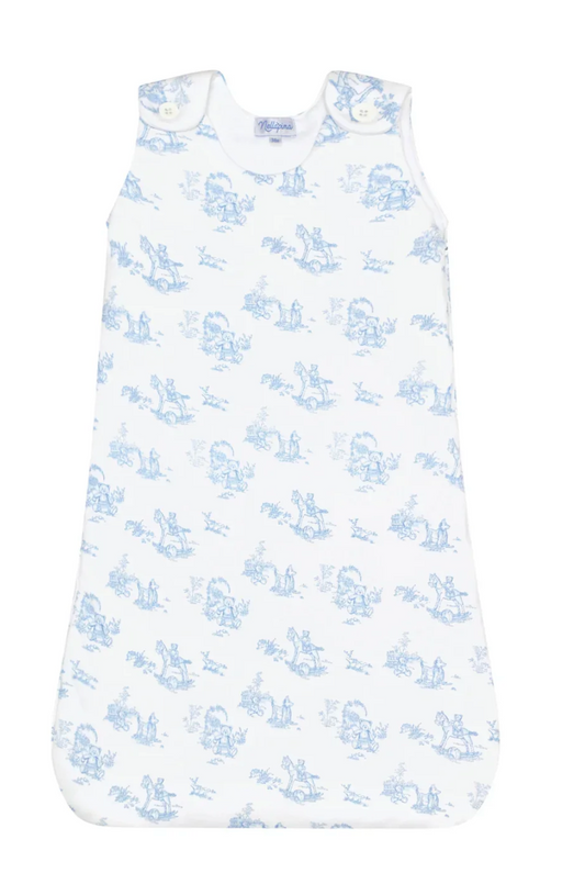 Blue Toile Sleep Sack