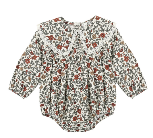 Fern Romper Holiday Floral