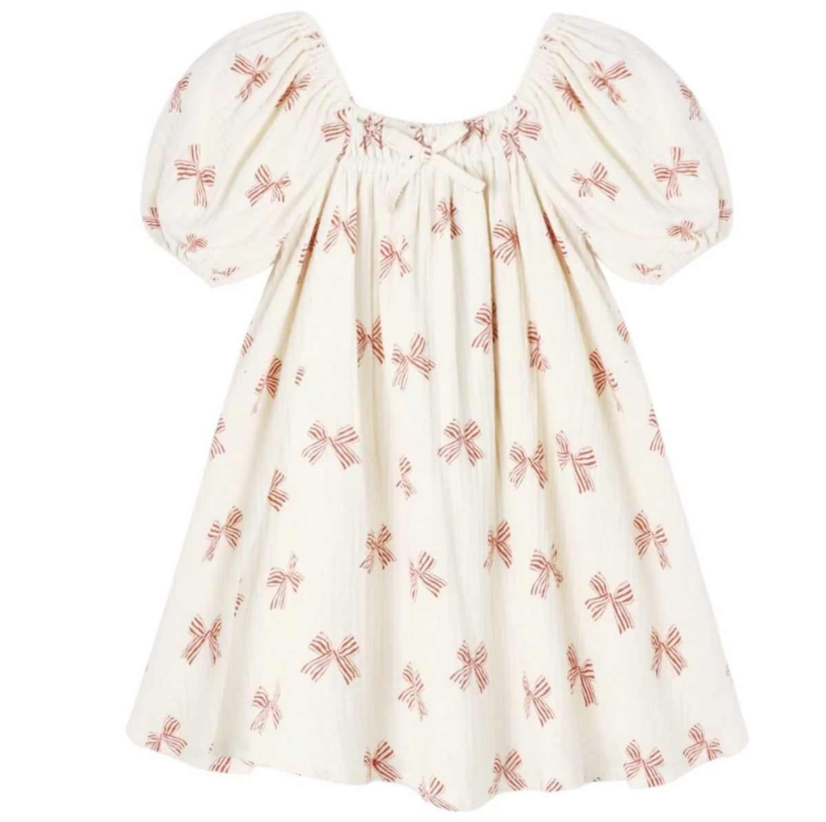 Sabrina Mini Dress Peppermint Bows