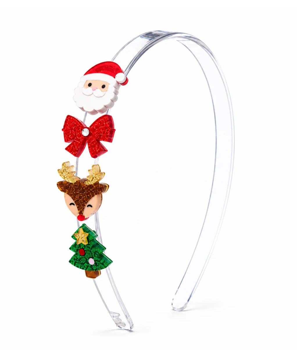 Santa Tree Reindeer Headband