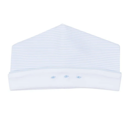 Benjamin Embroidered Hat- Light Blue