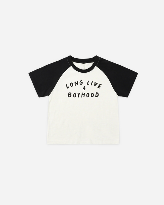 Long Live Boyhood Raglan Tee