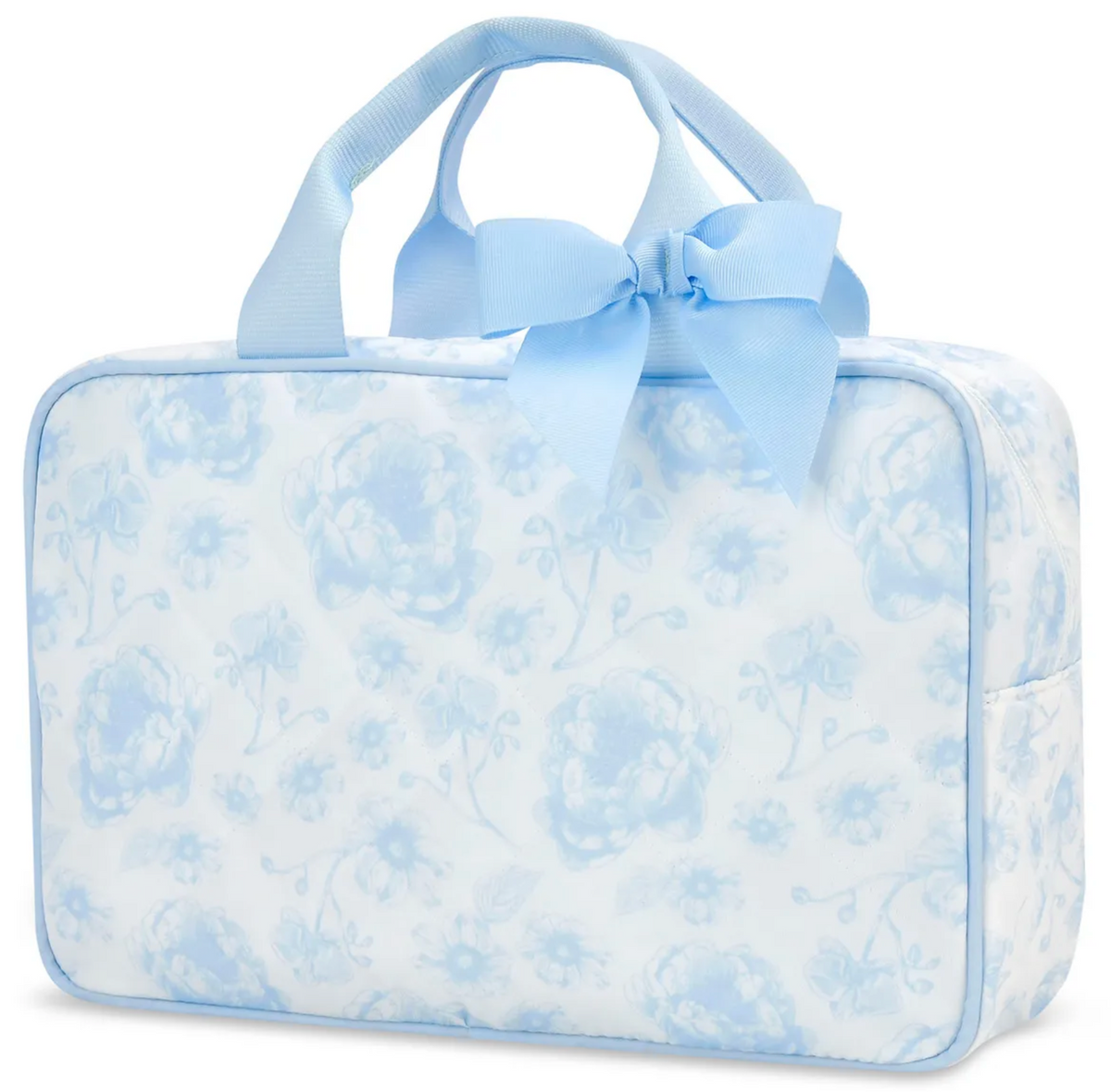 Blue Toile Cosmetic Bag