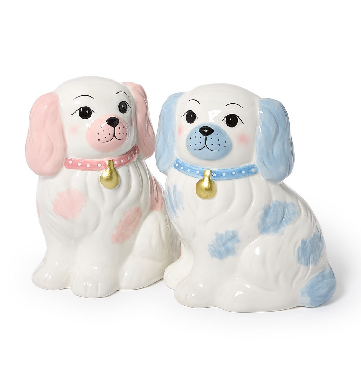 Staffordshire Dog Hand Painted Bank